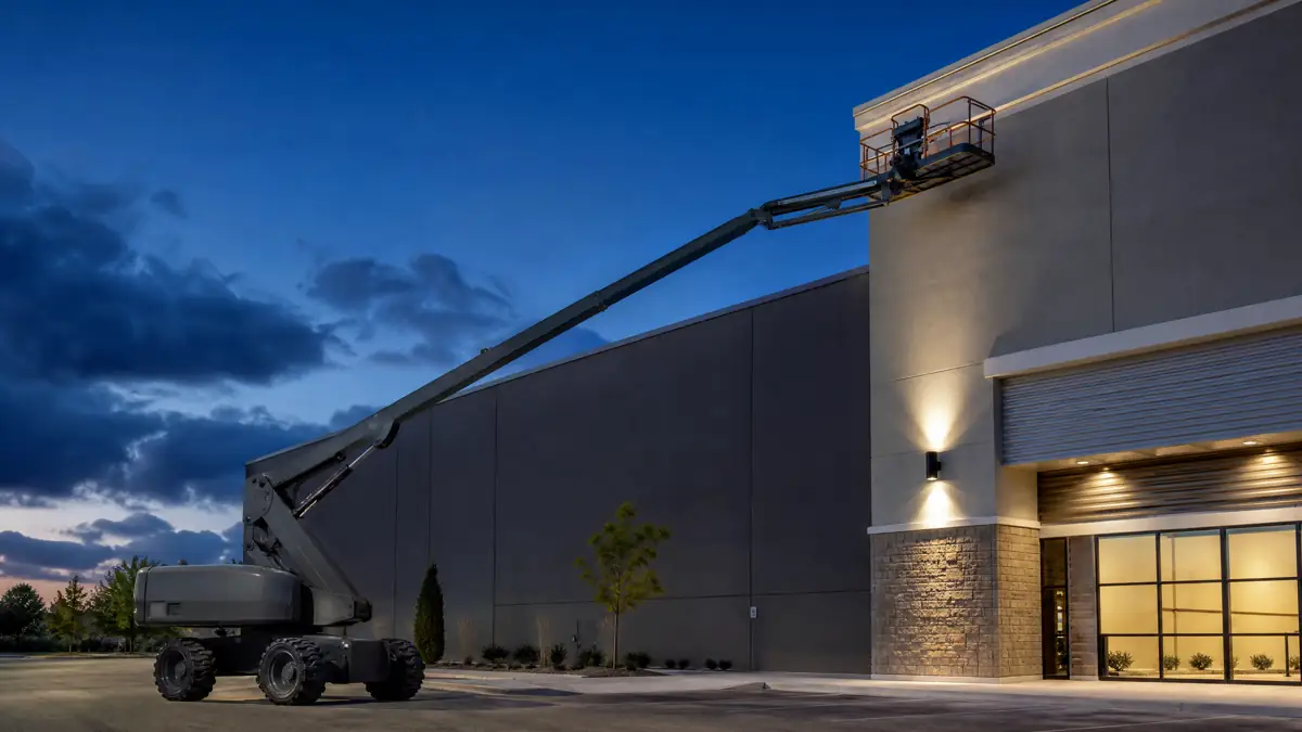 Telescopic Boom Lifts jobsite access in Lakeland