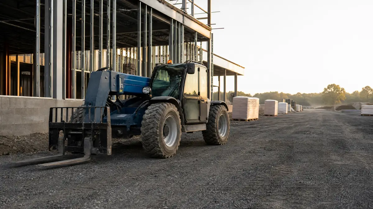 Telehandlers jobsite access in Lakeland